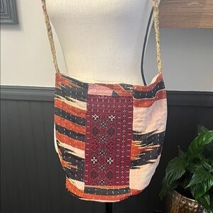 Floral Patchwork Shoulder Bag